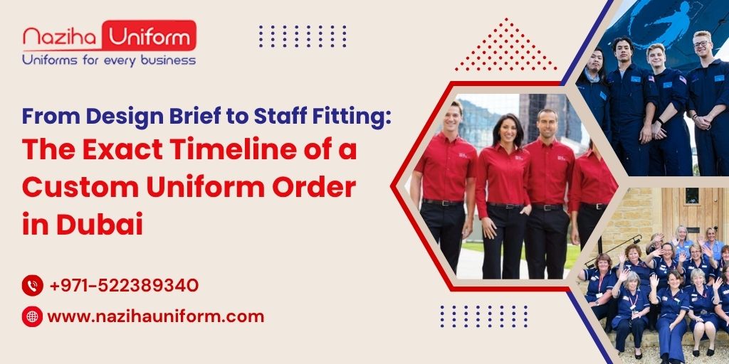 From Design Brief to Staff Fitting: The Exact Timeline of a Custom Uniform Order in Dubai