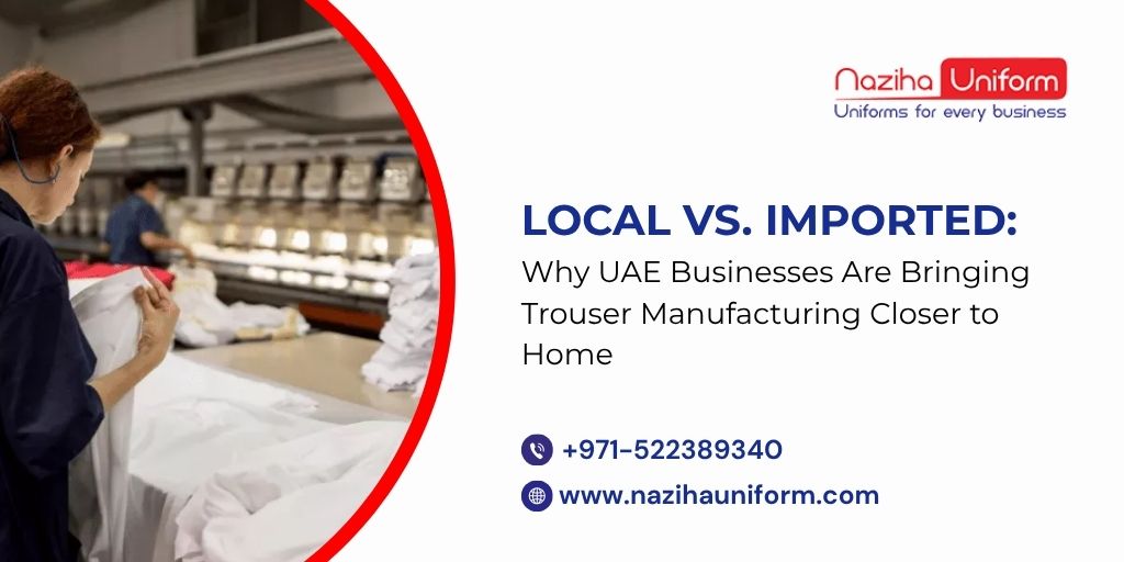Local vs. Imported: Why UAE Businesses Are Bringing Trouser Manufacturing Closer to Home?