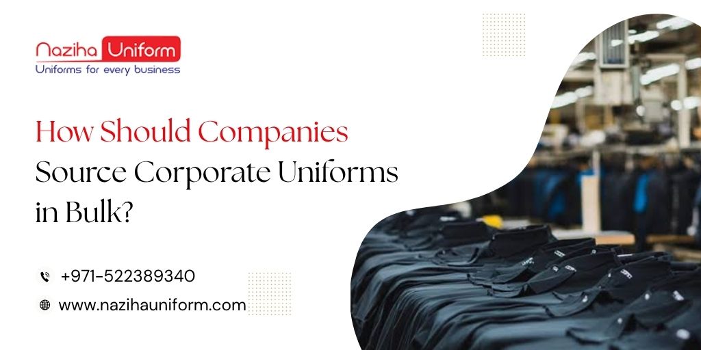 Corporate uniforms in bulk for businesses by Naziha Uniform